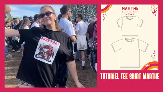 Comment coudre le tee-shirt Marthe