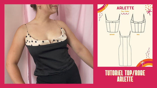 Comment coudre le top/robe Arlette
