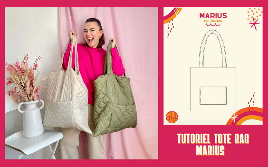 Tutoriel sac "tote bag" Marius