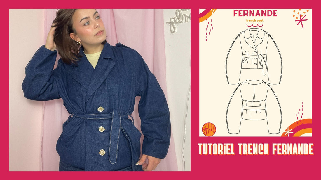 Comment coudre le Trench-Coat Fernande