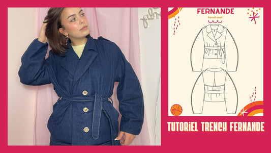 Comment coudre le Trench-Coat Fernande