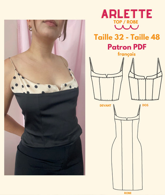 (Numérique) Patron-Top / Robe Arlette