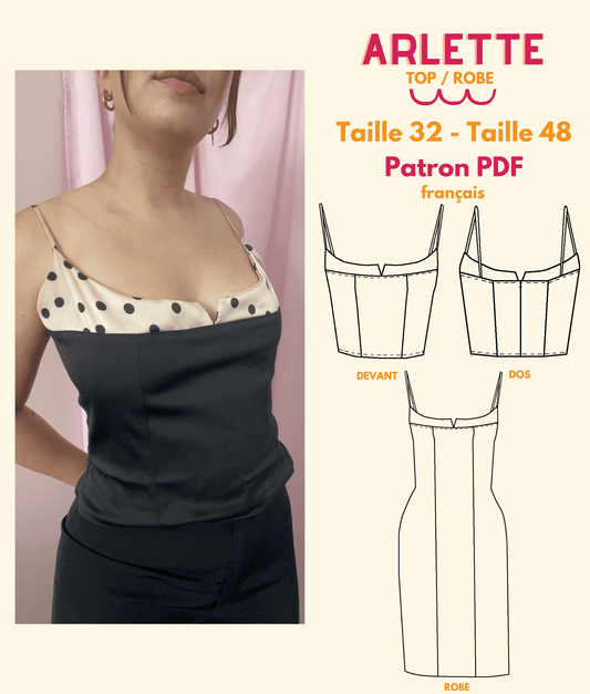 Patron Top / Robe Arlette