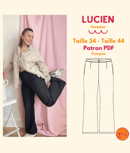 Patron Pantalon Lucien