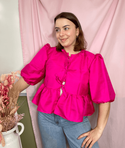 Patron Blouse à volants Germaine