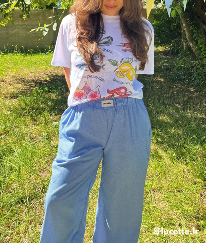 Patron Pantalon taille élastique Nicole