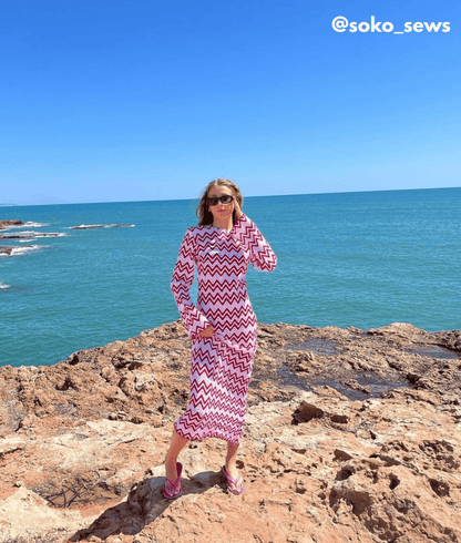 Patron Robe Claudine UPCY_CLO X MARIE CLAUDE