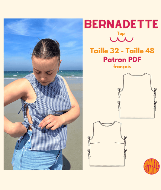 Patron top Bernadette