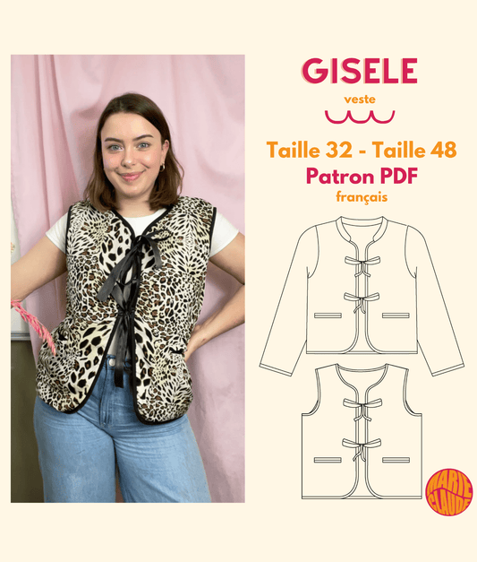 Patron Veste matelassée Gisèle