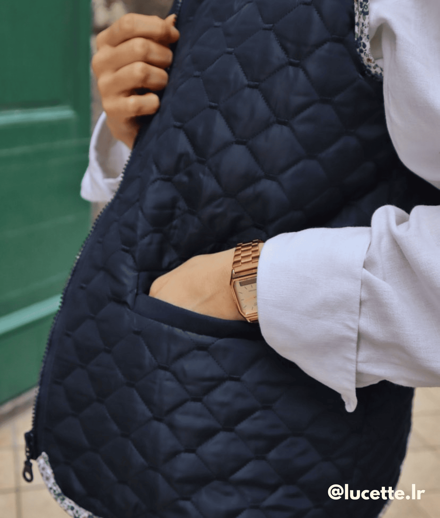 Patron Veste matelassée Gisèle